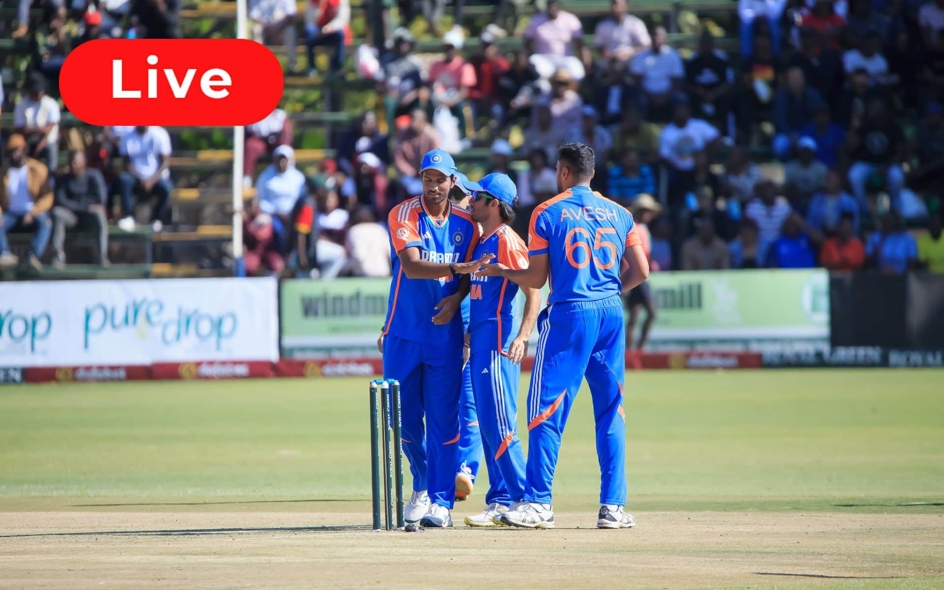 IND vs ZIM 3rd T20I Live Score: Match Updates, Highlights & Live Streaming